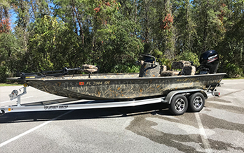 Jacksonville Bass Fishing Guide Service on Rodman Reservoir